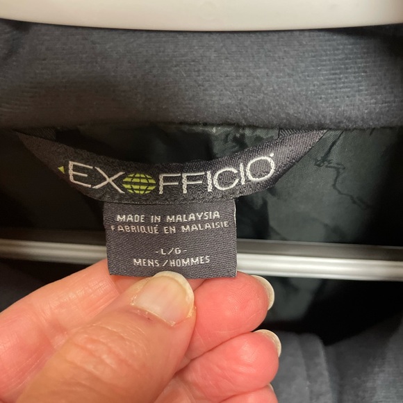 Exofficio silver grey size large very light weight jacket - Picture 3 of 3